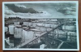 Carte postala, vedere din Portul Constanta, perioada interbelica