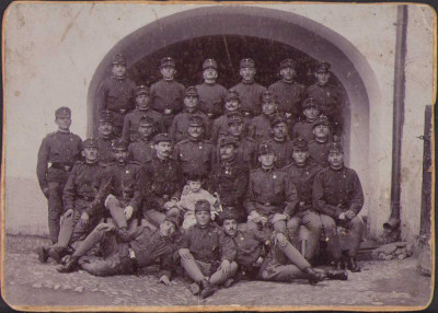 HST P2/77 Poza militari austro-ungari 1898 Dumbrăveni Sibiu foto