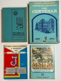 Set 4 Carti Liceul Internat Costache Negruzzi Iași 1895 1970 1995, Monografie, 1975