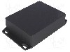 Carcasa aluminiu, 94mmx119mmx34mm, IP54, HAMMOND - 1590BBFLBK