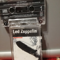 caseta audio originala LED ZEPPELIN - FIRST (1970/ATLANTIC/RFG) - stare: NM