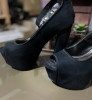Pantofi / sandale negre marimea 37, Negru