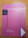 Program teatrul national i.l.caragiale 1962-siciliana cu dem radulescu