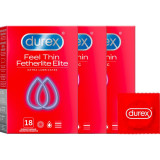 Durex Feel Thin Extra Lubricated 2+1 prezervative (ambalaj economic)