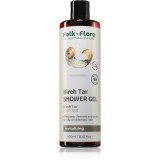Folk &amp; Flora Birch Tar gel de dus hranitor 400 ml