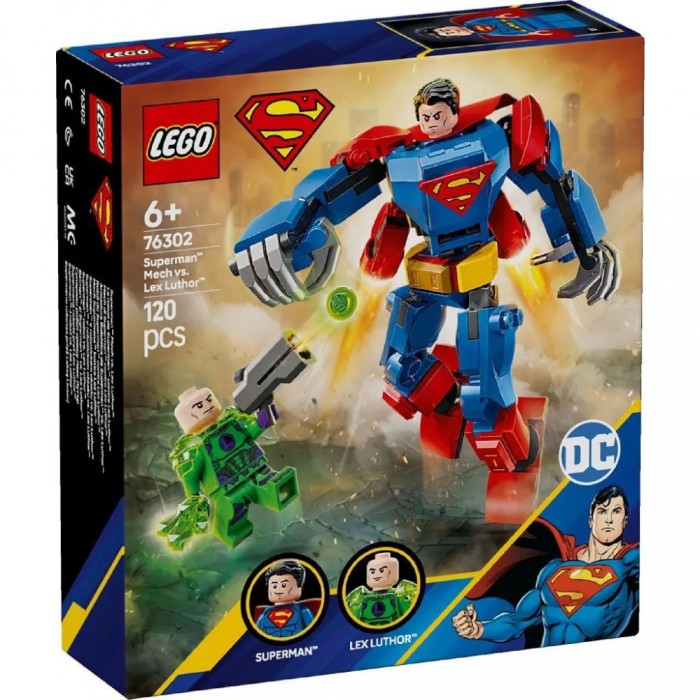 Lego Super Heroes Robotul Lui Superman Vs Lex Luthor 76302