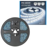 Aproape nou: Banda LED PNI 2835W, 300 LED-uri, alb rece 6000K, 860lm, dimabil, buto