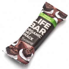 Lifebar baton de ovaz brownie fara gluten bio 40g