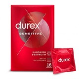 Prezervative Durex Sensitive Thin, 18 bucăți