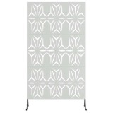 vidaXL Ecran de intimitate 100x50x180 cm din oțel galvanizat
