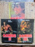 Rambo - David Morrell (3 Vol.) - Editura Elit Comentator, 1993 - Carti Aventura