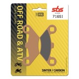 SBS - plăcuțe de fr&acirc;nă 716SI - Offroad &amp; ATV [Sinter / Carbon]
