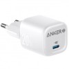 Incarcator Retea Anker Zolo, 20W, 3A, 1 x USB-C, Alb A2699G21