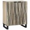 vidaXL Bufet Alb 60 x 33.5 x 75 cm Lemn masiv de mango 4017974