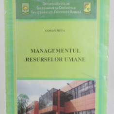 MANAGEMENTUL RESURSELOR UMANE de CONDEI RETA , CURS UNIVERSITAR , ANII ' 2000