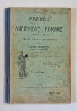MANUAL DE ANTICHITATI ROMANE PRIVATE PENTRU CLASA A V-A SECUNDARA de TEODOR IORDANESCU 1912