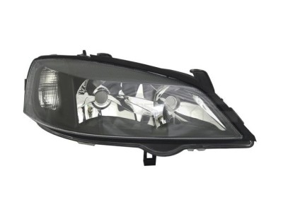 Far Opel Astra G, 01.1998-08.2009, partea Dreapta, Tuning, H7+HB3; electric; reflector negru; fara motor; tuning, TYC foto