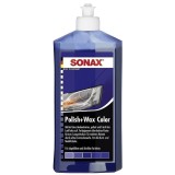 Polish cu Ceara Sonax NanoPro, Albastru, 250ml