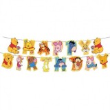 Banner HAPPY BIRTHDAY Winnie 200x15 cm