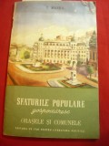 T.Manda - Sfaturile Populare gospodaresc Orasele si Comunele 1955 Ed.Stat ,47pag