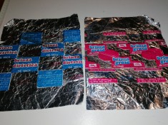 RARE - LOT 2 AMBALAJ PROD LACTATE / ETICHETA - BRANZA DIETETICA / GRASA