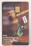 Bnk card Cartela telefonica de colectie 1999 - Alcedo - RO-ROM-0052A