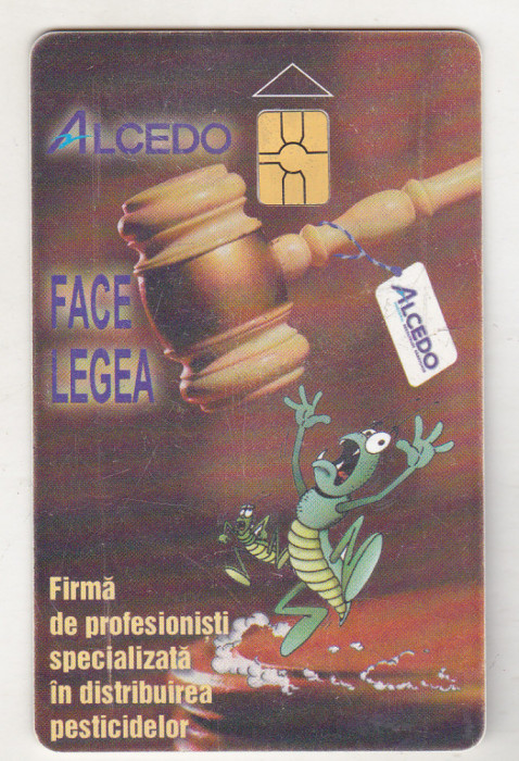 bnk card Cartela telefonica de colectie - Romtelecom 1999 Alcedo