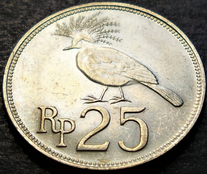 Moneda exotica 25 RUPII / RUPIAH - INDONEZIA, anul 1971 *cod 2391 = UNC