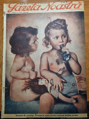gazeta noastra 18 decembrie 1930-art. oscar wilde,carol al 2-lea,regele mihai foto