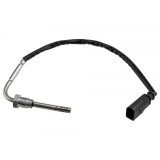 Senzor temperatura gaze ardere motor 3.0d Audi A6(C7), A7, A8(D4), Q5; Porsche Macan 2010-2018, in fata catalizator, cablu 290mm, 4H0906088AA