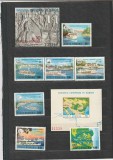 ROMANIA 1977 LP 948 LP 949 LP 950 NAVIGATIA EUROPEANA PE DUNARE SERIE + COLITA DANTELATA + COLITA NEDANTELATA MNH NESTAMPILATE