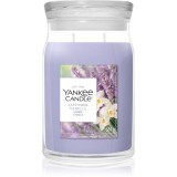 Yankee Candle Lavender Vanilla lum&acirc;nare parfumată 567 g