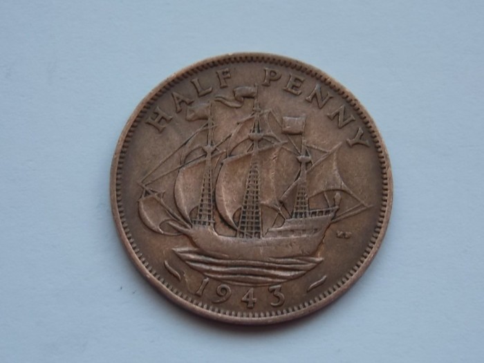 HALF PENNY 1943 GBR