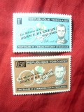 2 Timbre Togo 1963 -Abolirea Sclavagismului 100 Ani ,2 val : 0,5csi 1fr
