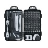 Set Surubelnite Precizie 115 in 1 OEM, Magnetic, Profesional, Reparatii Telefoane, Laptopuri, PC, Ochelari, Ceasuri, Negru