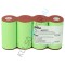 Baterie de schimb pentru mașina de tuns iarba VHBW pentru Accu75 - 3000 mAh 4,8 V NiMH, albastru