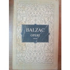 OPERE VOL IV de HONORE DE BALZAC , 1958
