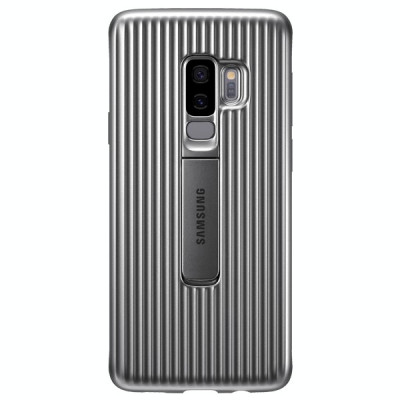 Husa Originala Samsung Protective Cover Silver Galaxy S9Plus EF-RG965CSEGWW G965 foto