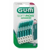 Set Periute Interdentare, GUM, Soft Picks, Texturate, pentru Curatare in Profunzime, Aroma de Menta,