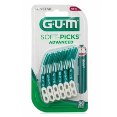 Set Periute Interdentare, GUM, Soft Picks, Texturate, pentru Curatare in Profunzime, Aroma de Menta,