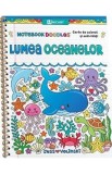 Lumea oceanelor. Carte de colorat si activitati - Jess Volinski