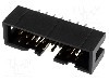 Conector IDC, 16 pini, pas pini 2.54mm, FISCHER ELEKTRONIK - ASLG16G