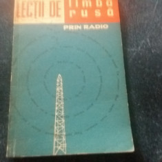 LECTII DE LIMBA RUSA PRIN RADIO