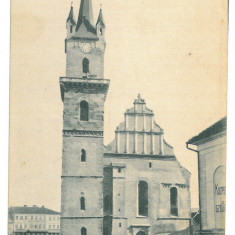 867 - BISTRITA, Evanghelical Church, Romania - old postcard - used - 1919