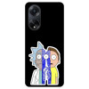 Husa compatibila cu Oppo A98 5G Silicon Gel Tpu Model Rick And Morty Connected