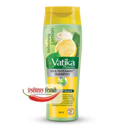 Vatika Naturals Refreshing Lemon Multivitamin+ Shampoo 400ml foto