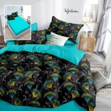 LENJERIE FINET 6 PIESE CU HUSĂ &ndash; 160&times;200 ȘI 180&times;200 (HF6P188) - 180x200