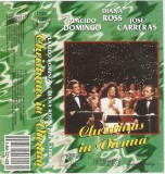 Placido Domingo / Diana Ross / Jos&eacute; Carreras - Christmas In Vienna, Caseta audio