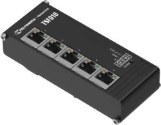 SWITCH Teltonika &amp;quot;TSF010&amp;quot;, 5 x LAN port 10/100 Mbps, flat si compact &amp;quot;TSF010000000&amp;quot; (timbru verde 0.8 lei) foto