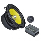 Set de difuzoare componente de 13cm (5.12&Prime;) pe 2 cai, seria Titanium, 80W RMS / 130W Max